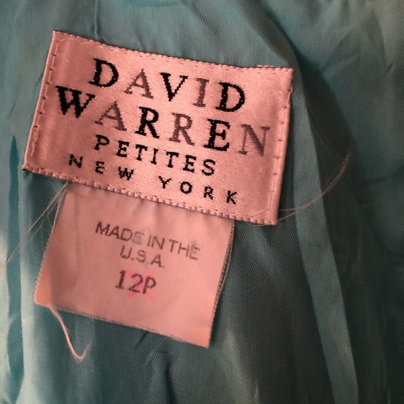 Vintage David warren floral dress - Picture 2 of 7